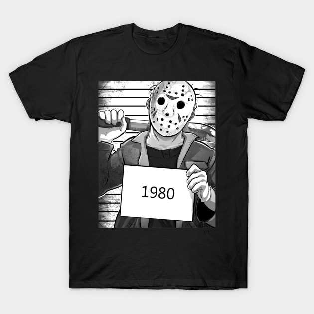 Horror Prison - Friday the 13th T-Shirt by alemaglia